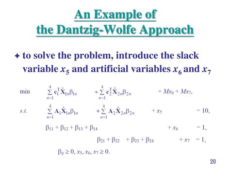 Image result for Dantzig-Wolfe Decomposition Algorithm
