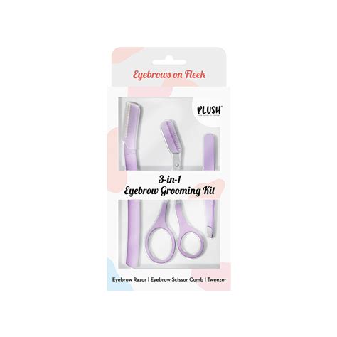 Buy Plush 3-in-1 Professional Eyebrow Grooming Kit — Vanity Wagon
