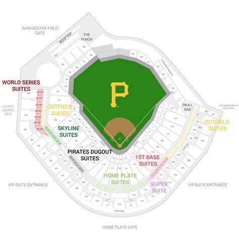 Pnc Field Seating Chart