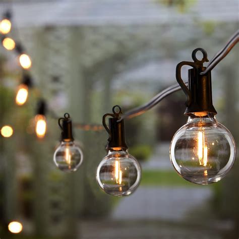 Brightown Outdoor String Lights - Connectable Dimmable LED Patio String ...