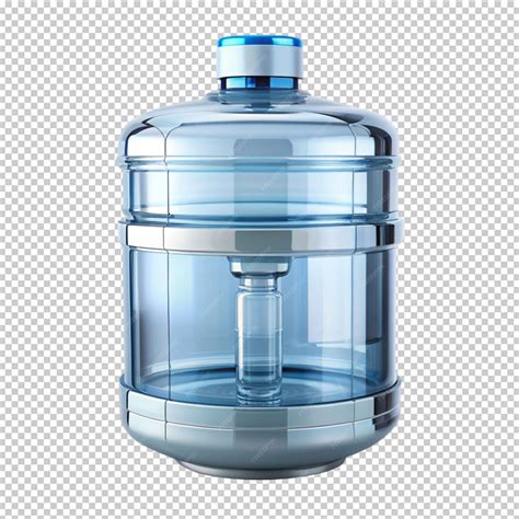 Sci fi water clean container on transparent background | Premium AI ...