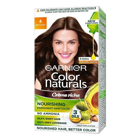 Buy Garnier Color Naturals - 4 Brown Online in India – Pixies.in