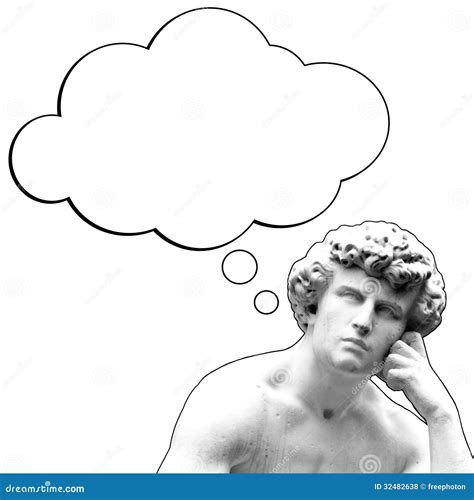 Thinker man stock illustration. Illustration of problem - 32482638