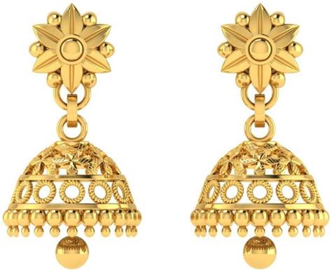 Gold Earrings - Best Fancy Latest Gold Earring Designs/Gold Ear Tops ...