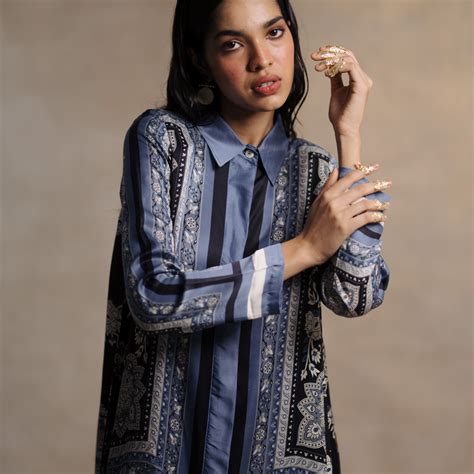 Ajrakhi Shirt – Moh India