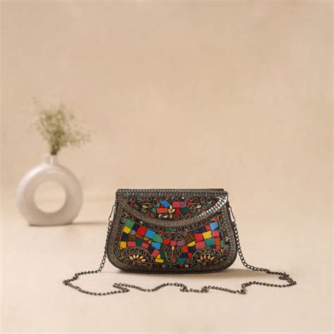 Buy Unique Metal Sling Bags - Vintage Look | iTokri