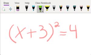 Image result for How to Make Math Line in OneNote