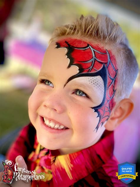 Rezultat imagine pentru Spider-Man Face Paint Tutorial
