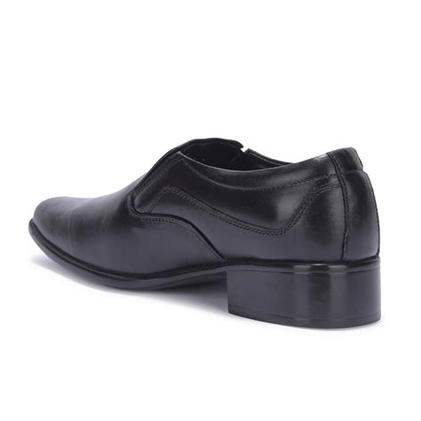 Buy Fortune By Liberty Men HIL-4 Black Formal Non Lacing Shoes