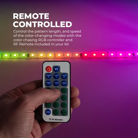 Addressable Color Chasing LED Strip Light Kit 的图像结果