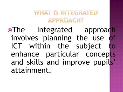 Image result for Integrated Approach