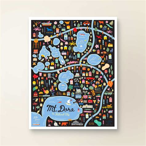 Mt Dora Florida Map Mount Dora: Eight Big Weekend Festivals Plus
