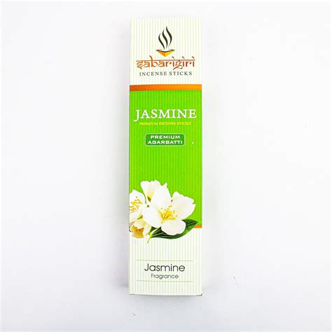 Sabarigiri Incense Sticks, Jasmine fragrance | Pack of 5, Agarbatti for ...
