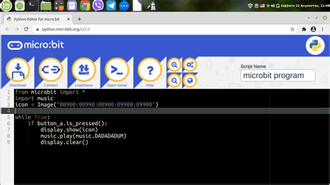 Micro Bit Python 的图像结果