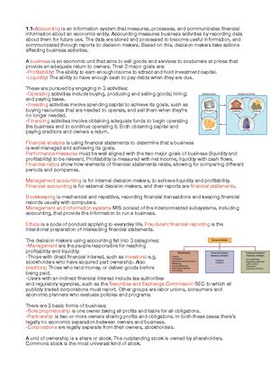 Voyage Account - Voyage Account: Preparation and Common Terms Used In ...