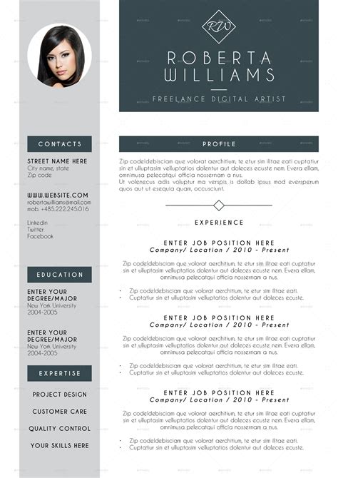 Image result for InDesign Resume Tutorial