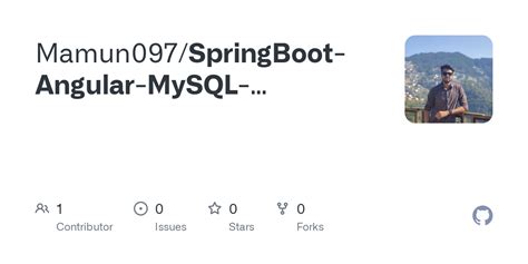 Spring MySQL Angular Project 的图像结果