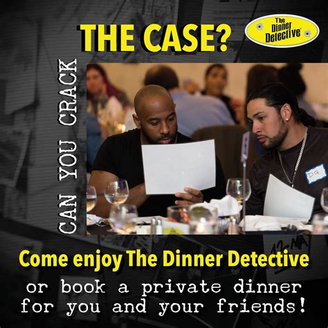 Dinner Detective Des Moines September 14th Public Show, Embassy Suites ...