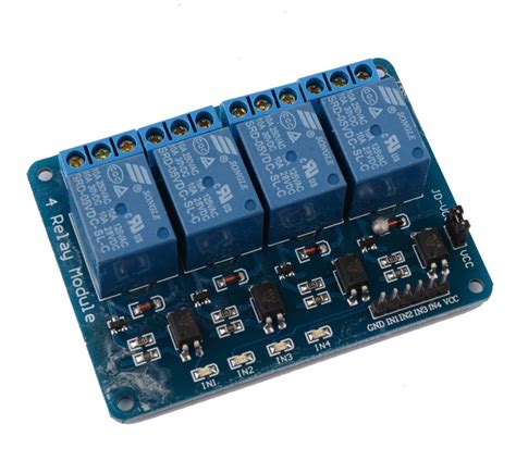 DAOKI 5PCS 4-Channel DC 5V Safety Relay Shield Module Board with ...
