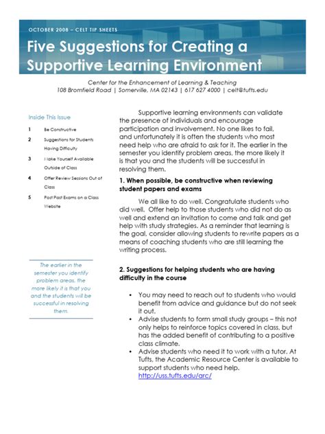 Image result for Supportive Learning Environment