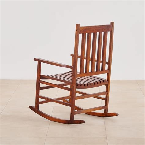 Buy Lupin Mango Wood Rocking Chair - Brown from Home Centre at just INR ...