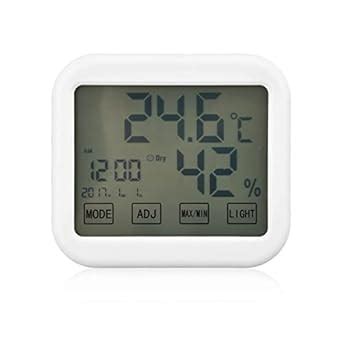 Digital Thermometer,Smart Touch Settings Alarm Clock Function ...