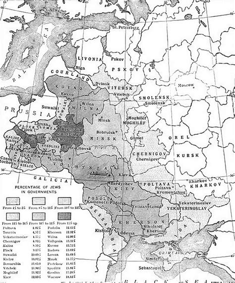 черта оседлости - Электронная еврейская энциклопедия ОРТ