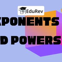 PPT: Exponents and Powers - Mathematics (Maths) Class 7 (Old NCERT) PDF ...