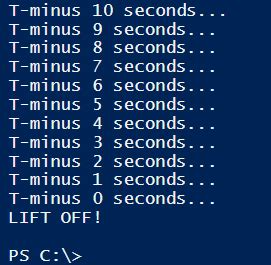 PowerShell Loops Examples 的图像结果