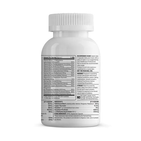 Women's Multivitamin & Minerals — 23 Nutrients + Iron | Unived