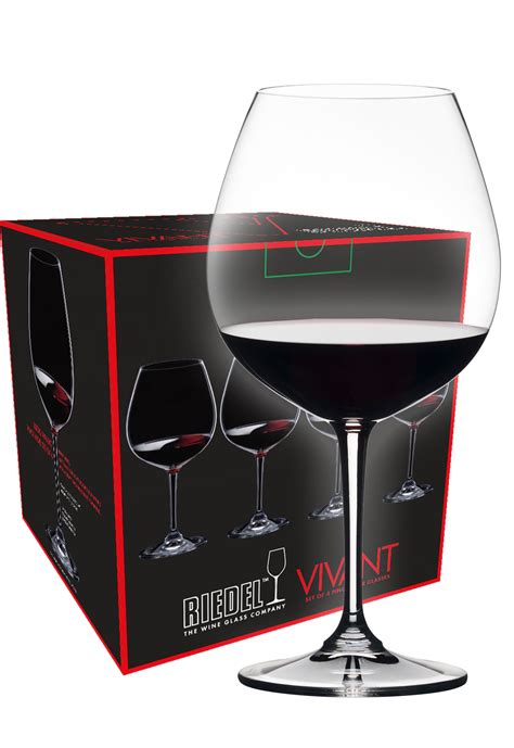 Riedel Vivant Pinot Noir glass per set of 4 | Het Wijnportaal