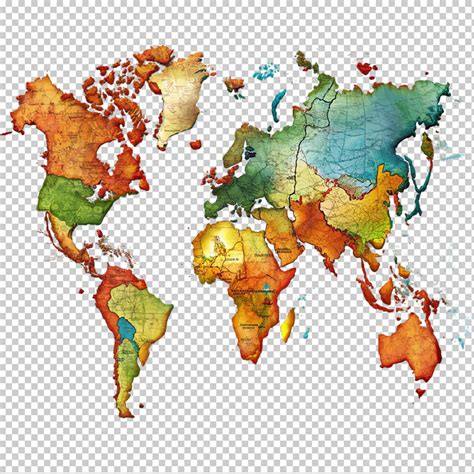 World Map without Distortion 的图像结果