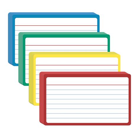 Buy Flash Cards, Vakki 240 PCS Revision Cards Index Cards Assorted ...