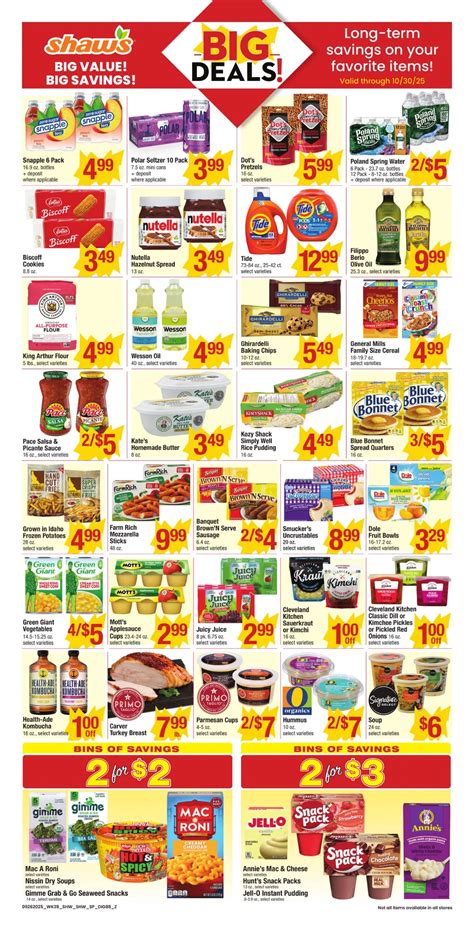 Shaw's Weekly Ad - Circular Flyers
