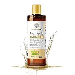 Buy Khadi Natural Ayurvedic Hair Oil 120ml - Nourishing Hair Treatment ...