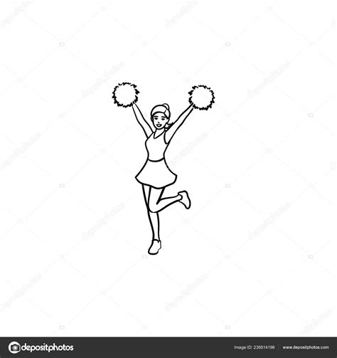 Cheerleaders Drawing