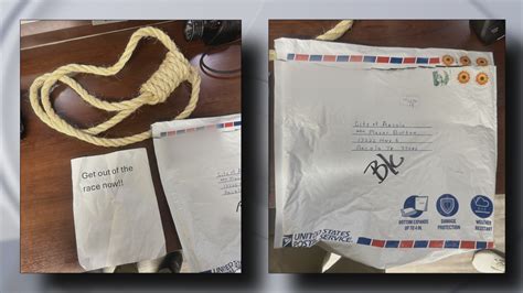 Arcola Mayor receives noose, threatening message in the mail | FOX 26 ...