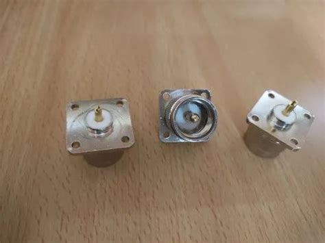 Uhf Connector - UHF Male Penal Mount 4 Hole Manufacturer from New Delhi