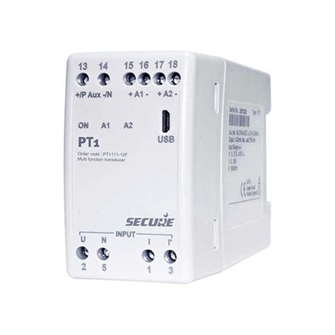PT1 | Single Phase Multi Function Electrical Transducer | Secure Meters ...