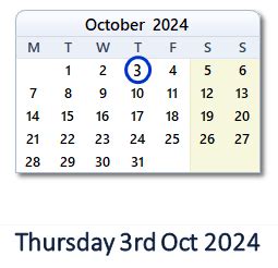 3 October 2024: History, News, Top Tweets, Social Media & Day Info - IN