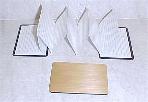 Gold Magnetic Credit Card Size Address Book : Amazon.in: Office Products