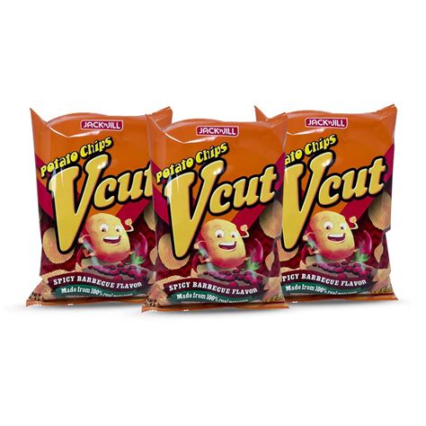 JacknJill Jack n Jill V-Cut Potato Chips Spicy Barbeque Flavor India | Ubuy