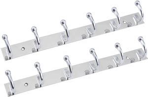 AAS COPULA Bathroom Cloth Hooks Goli 6 Pin Cloth Hanger Keys Holder ...