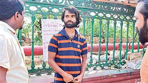 Sreejith, secretariat protest hero, booked for insulting CM Pinarayi ...