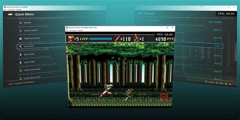 Using RetroArch 的图像结果