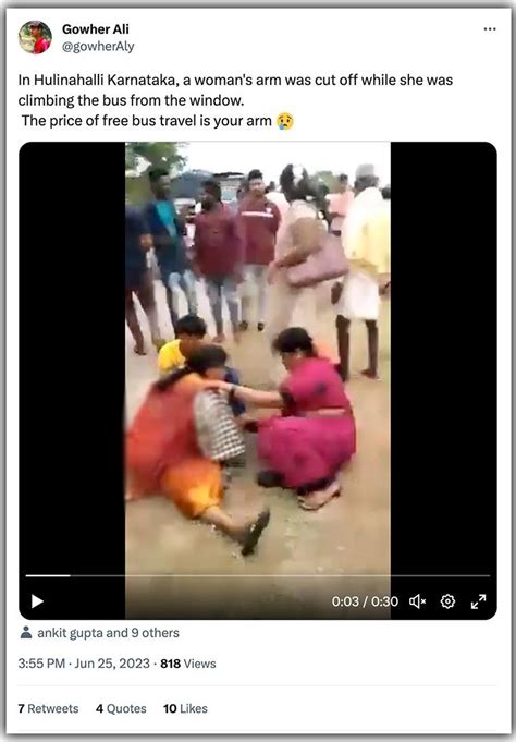 Fact Check: കർണാടകയിൽ ജനൽവഴി ബസിലേക്ക് കയറുമ്പോഴല്ല സ്ത്രീയുടെ ...