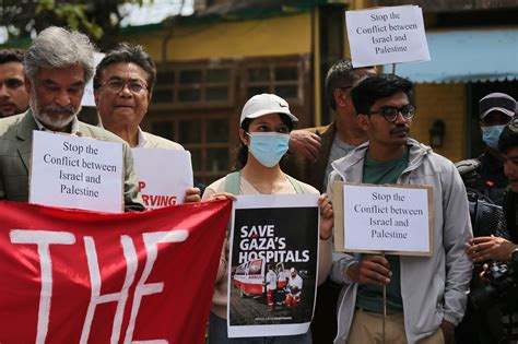 Nepal: Doctors protest outside Israeli Embassy, express solidarity with ...