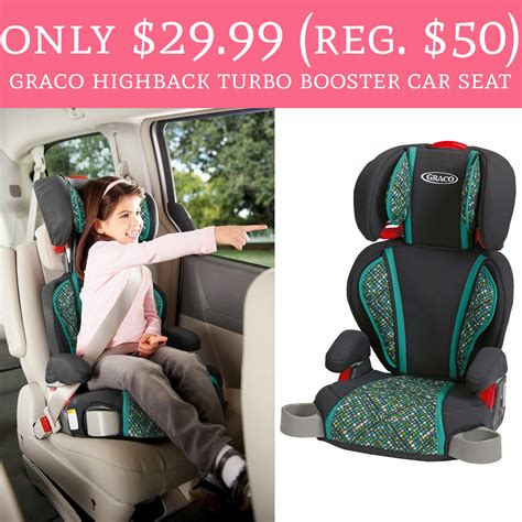Only $29.99 (Regular $50) Graco Highback Turbo Booster Car Seat - Deal ...
