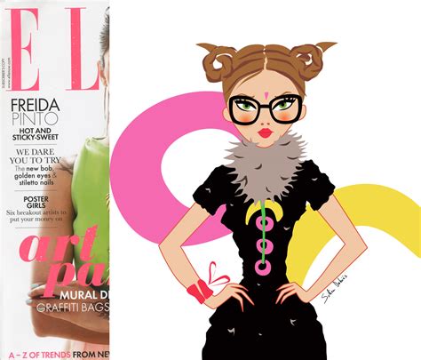 ELLE magazine horoscope on Behance