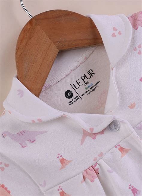 BioKool Cotton Collar Top & Shorts Set - White – LE PUR